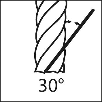 Fraise à rainurer SL courte NU carbure monobloc FIRE 0,80mm  
