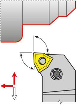 Porte-outils 95° PWLNR 1616 H06