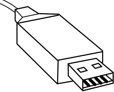 Câble de données USB avec logiciel  