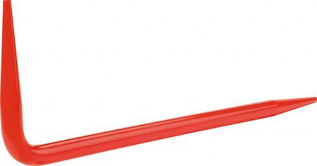 Pointe coudée 400x120x14mm 