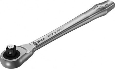 Cliquet à carré traversant ZYKLOP metal push 3/8