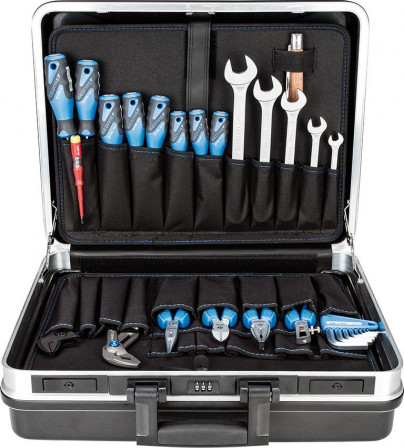 Jeu d'outils Basic Universal 74 pcs. dans malletteABS