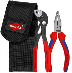 Jeu de mini-pinces en pochette de ceinture a outils