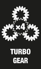 Manche de tournevis Kraftform Turbo