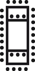 Jeu de limes aiguilles diamant 6 pièces 