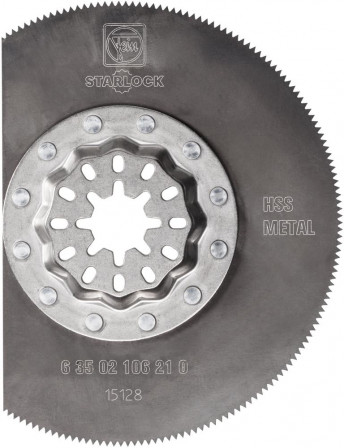 Lame de scie acier rapidesegmentée 85x0,7mm  UE1 pièce Starlock