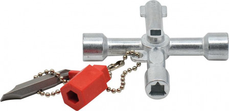 Clé d'armoire de distribution Universal Universal 