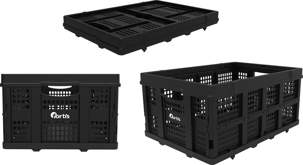 Paniers pliants (2 pièces) 