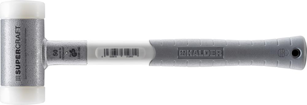 Maillet SUPERCRAFT 50mm sans rebond avec manche à 3 composants