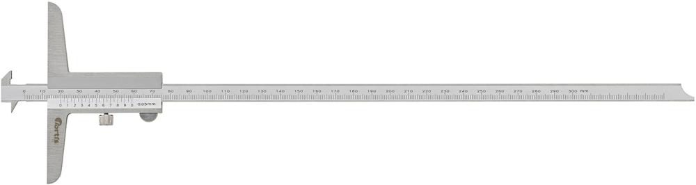 Jauge de profondeur à double talon 300mm 