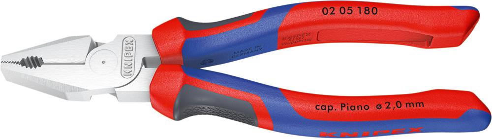 Pince universelle grande puissance chromée avec branches multicomposant 225mm