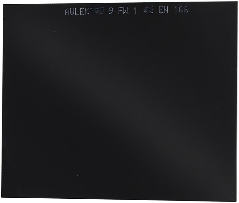 Verre de protection pour soudeur DIN9 90x110mm