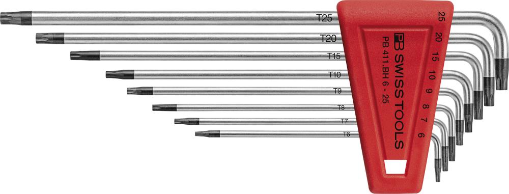 Jeu de clés hexagonales PB411 BH TORX 8pcs