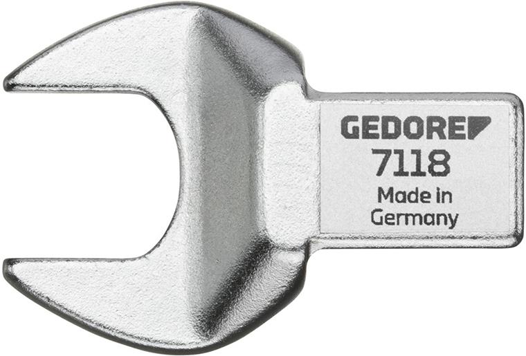 Clé plate emboîtable 13mm9x12mm carré 