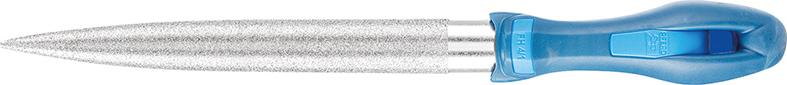 Lime d'atelier diamant DF1152 demi-ronde 200mm D151