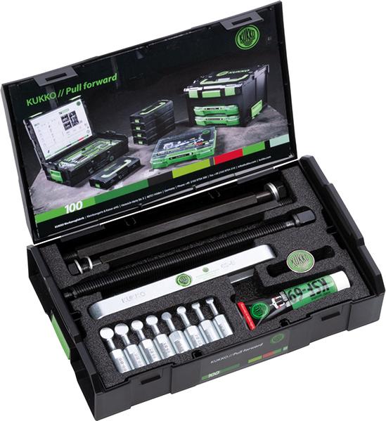 Jeu d'extracteurs pour roulements à billes de taille moyenne 