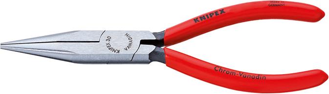 Pince à becs longs demi-ronde 140mm