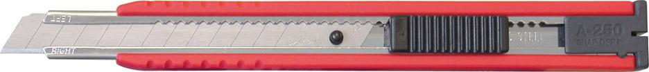 Cutter avec bouton-poussoir 9mm 