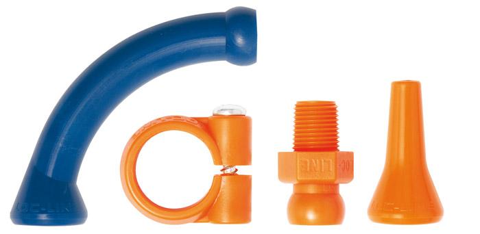 Jeu de raccords coudés 40472 13 pièces 90° LOC-LINE