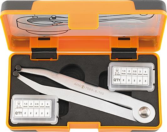 Jeu de clés à ergots réglable 8-100mm 