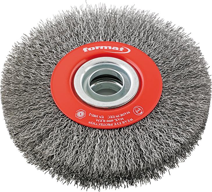 Brosse circulaire acier 200x30mm 