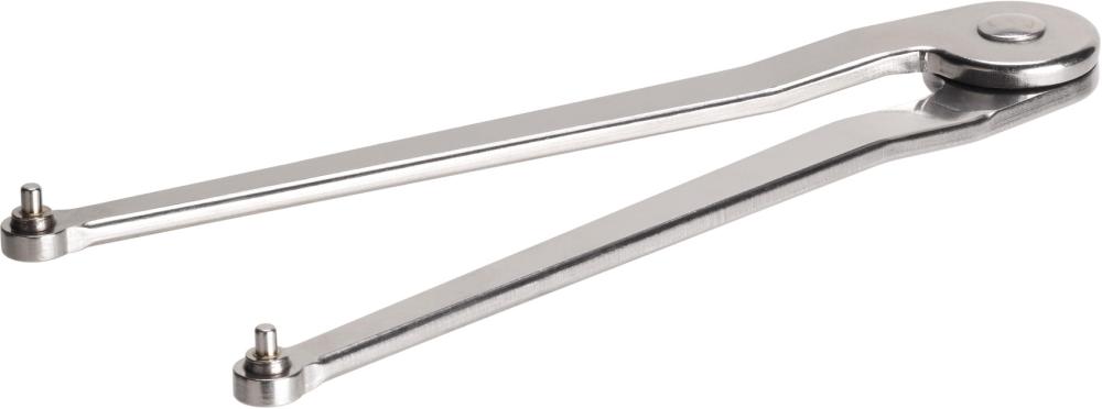 Clé à ergots double réglable inox 11-60mm/3mm tenon
