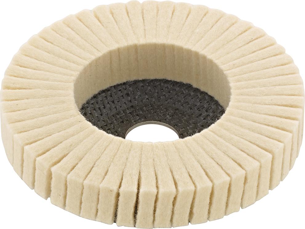 Disque à lamelles feutre Ø 125mm D5 H25 