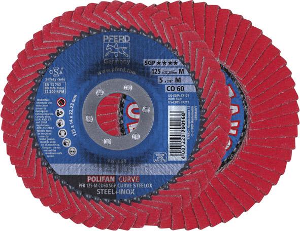 Disque à lamelles CO-SGP-CURVE M 125mm G60 