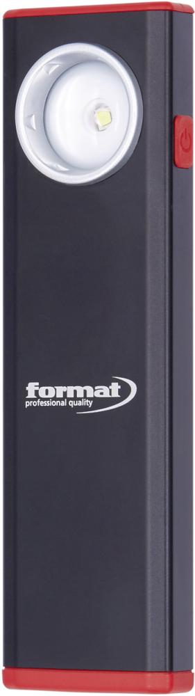 Baladeuse batterie LED alu 380lm 