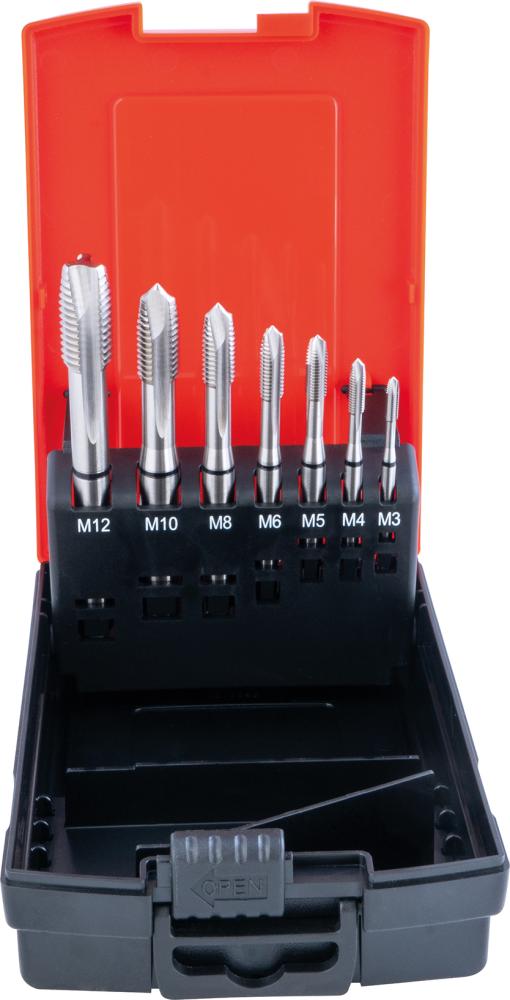 Jeu de tarauds machine DIN376 HSSE type W Forme B M3-12 