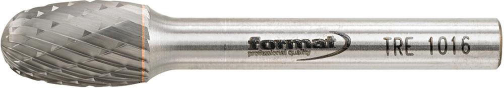 Fraise sur tige carbure forme goutte 1016 C 6mm 10x16mm 