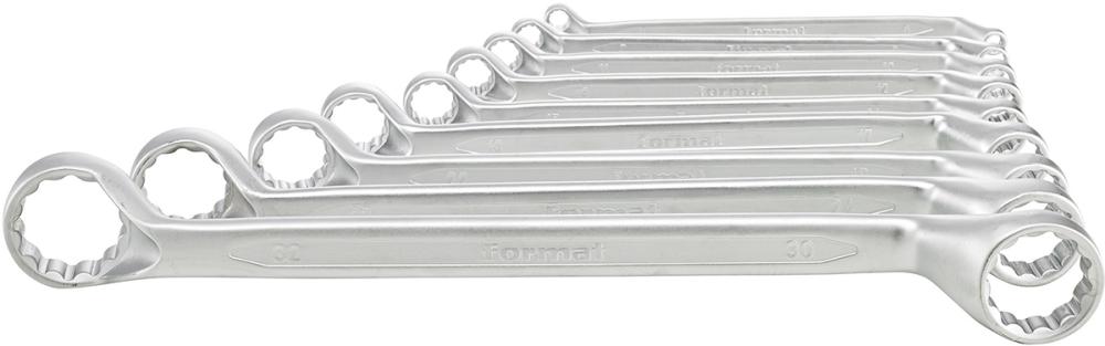 Jeu de clés polygonales doubles DIN838 6-32mm 9 pièces 