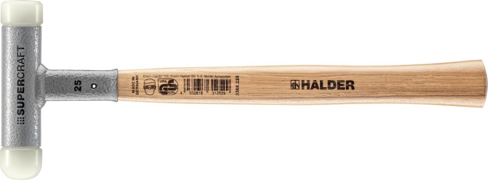 Maillet SUPERCRAFT 25mm av. 1 tête arrondie sans rebond