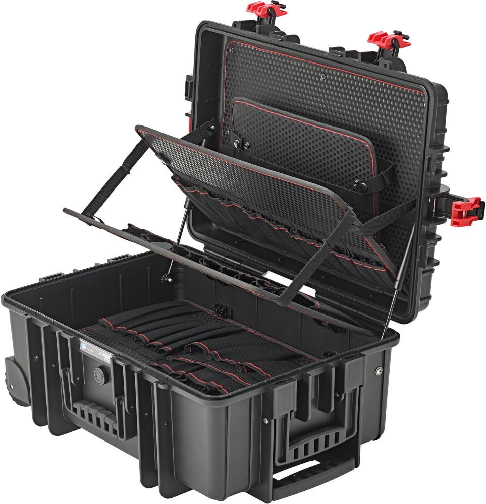 Valise à outils 539x359x220mm 43,5l avec ressort àgaz 