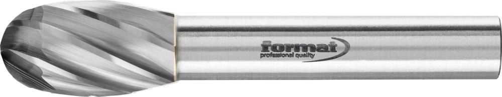 Fraise sur tige carbure forme goutte 1220 alu 6mm12x20mm