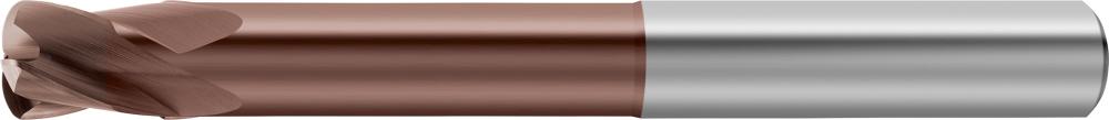 Fraise High-Feed c. m. 3,0mm D4 arrosage cent. Perrox type H n.u. extra-long. G-Mold 65HF 
