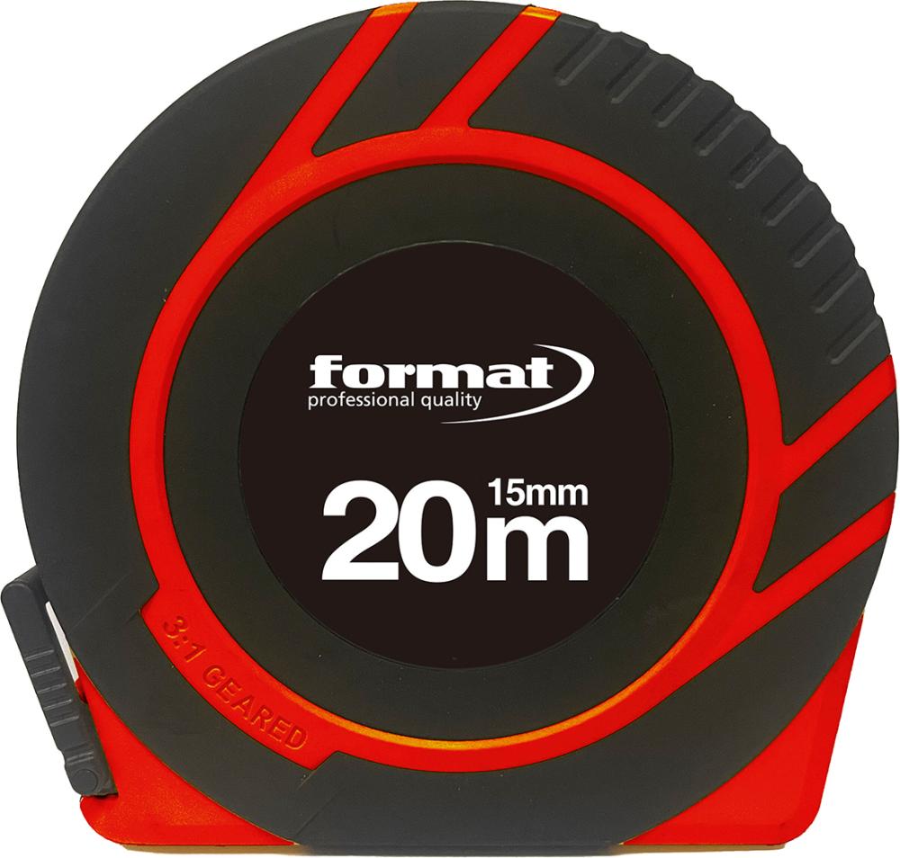 Mètre-ruban à boîtier polyamide 20mx15mm début de mesure A