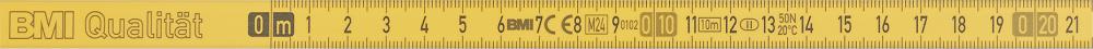 Mètre-ruban à boîtier polyamide 10mx13mm début de mesure A Flextop