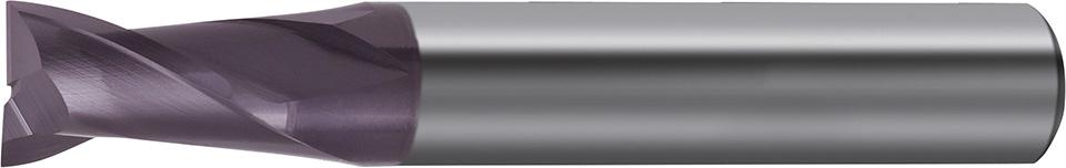 Fraise courte DIN6527 carbure monobloc D2 queueHA 16mm 