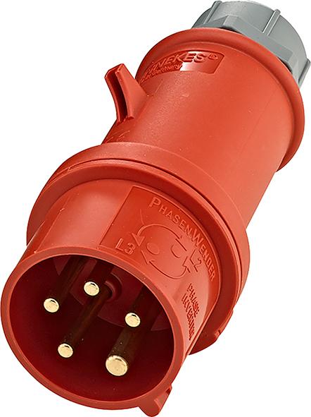 Inverseur de phase CEE 16A IP44 5 pôles 6 h 400 V Mennekes 