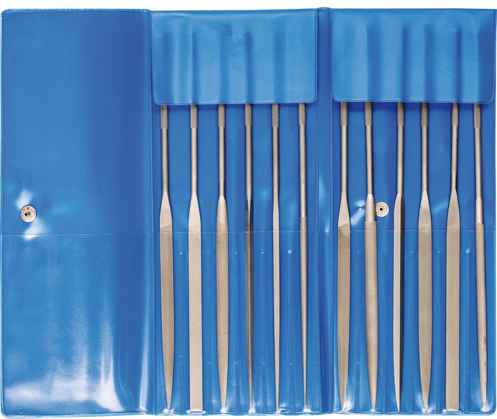 Jeu de limes aiguille 160mm taille 2 12 pièces 