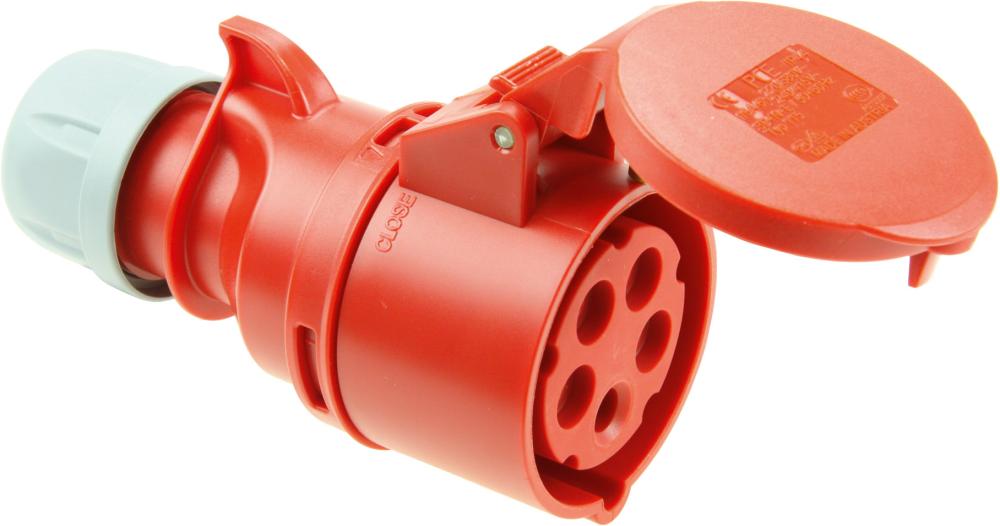 Raccord CEE 16A IP44 5 pôles 6 h 400 V