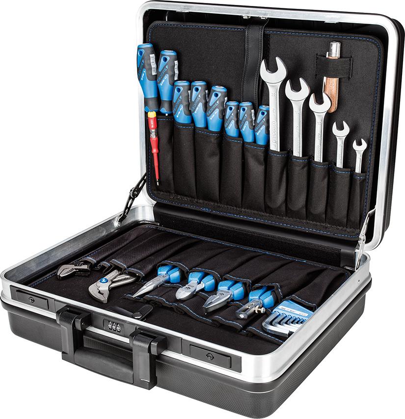 Jeu d'outils Basic Universal 74 pcs. dans malletteABS