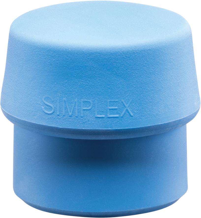 Tête de maillet SIMPLEX TPE-soft 80mm sans abrasion, tendre  