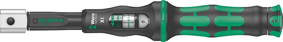 Clé dynamométrique Click-Torque X 1 2,5- 25 Nm 9x12mm 