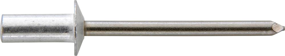 Rivet aveugle CAP alu/inox tête goutte de suif 4,8x12,5mm 