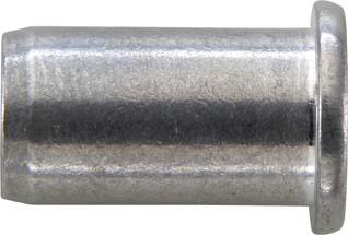 Écrou aveugle alu tête goutte de suif M5x7x11,5mm  