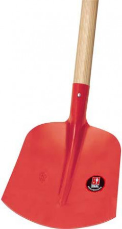 Pelle à sable hollandaise manche, rouge, T.2