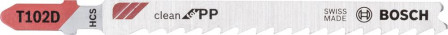 Lame de scie sauteuse T 102 D pack de 5 