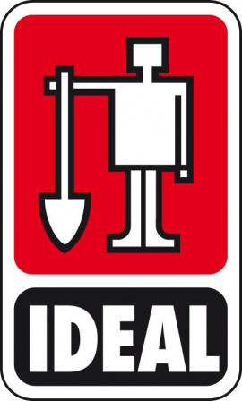 Coin à fendre en alu 800g Rainure de guidage